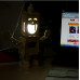 Wooden Robot Lamp